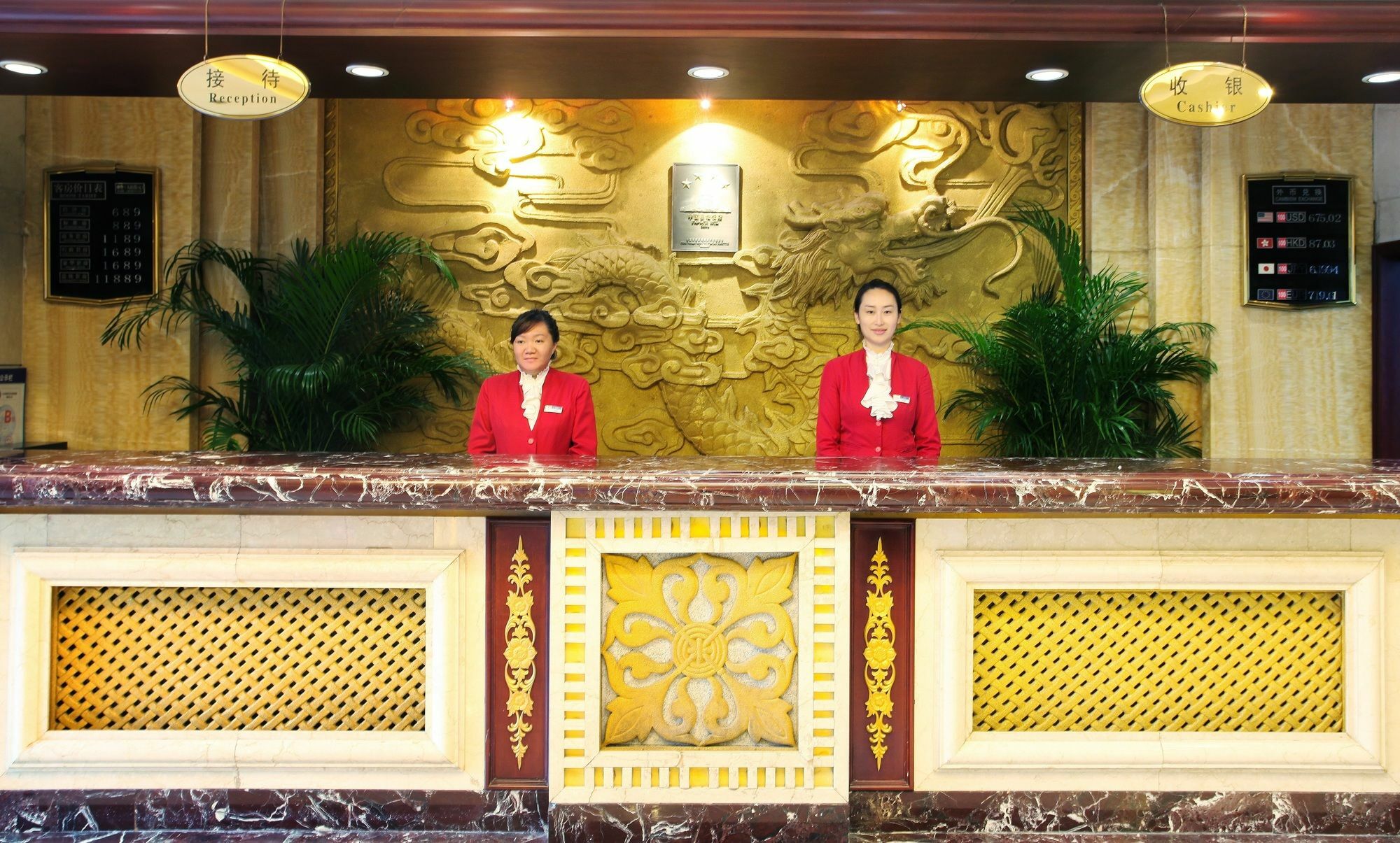 Dalian New Garden Hotel Buitenkant foto